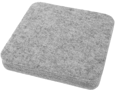 Hemobllo Almohadilla para Fieltrar Aguja de Lana Natural Tapete Cuadrado de Fieltro de Alta Densidad 16X16 CM Cojín Grueso de 25 CM para Manualidades y Estación de Trabajo de Fieltrado
