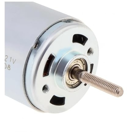2pcs Compatible For 755 DC Motor 21V Universal Motor Replacement Parts. For Lawn Mower, Rechargeable Lawn Mower Replaces Motors