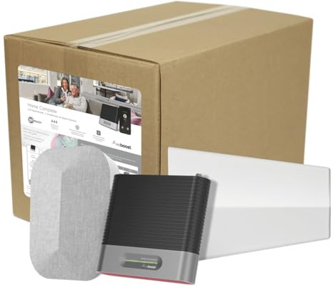 weBoost Installed Home Complete – Handy-Signalverstärker-Set | erhöht 4G LTE & 5G für das gesamte Zuhause | alle US-Träger – Verizon, AT&T, T-Mobile und mehr FCC-geprüft (Mod. 4744)