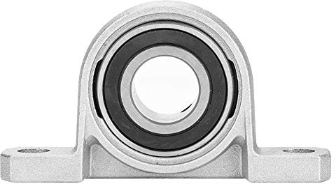 KP004 Foro 20mm Cuscinetto a sfere montato su cuscinetto Flangia Foro Auto Regolazione automatica Base solida in ghisa