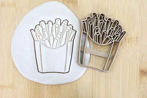 Cookie Cutter Fondant Keksstempel/Ausstechform Keksausstecher Plätzchen Pommes ca. 8cm