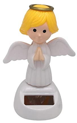 Bexdug Figurines solaires oscillantes pour Voiture, Figurines solaires à énergie Solaire, Jouet décoratif à énergie Solaire pour fenêtre, Voiture, Bureau, Bureau