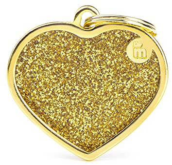 MyFamily Personalised Dog Tag, Made in Italy, Free Engraving, Shine Collection