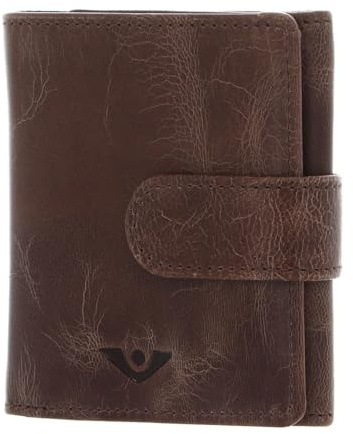 VOI Leder Geldbörse City Cowboy Zina Wallet Brown braun