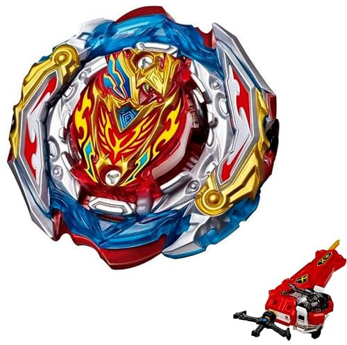 Elrozo B-201 Zest Achilles + Xanthus Sword Launcher Kreisel für Burst Quaddrive Surge Arena