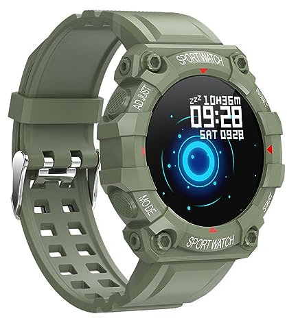 Itonash Reloj Inteligente Fitness, Rastreadores de Actividad a Prueba de Agua IP67, Frecuencia Cardíaca y Oxígeno en Sangre, Teléfono Android iOS Compatible con Llamadas de Voz Bluetooth