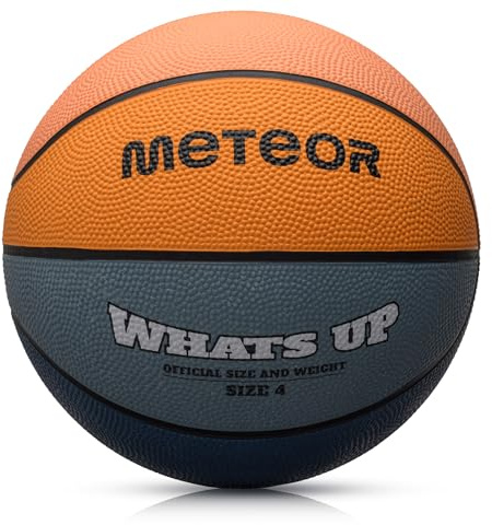 Basketboll för vuxna ungdomar Basketboll Storlek 1 3 4 5 6 7 Perfekt Anpassad Till Händer Idealisk Basket för Träning Basket Med en Halkfri Yta METEOR