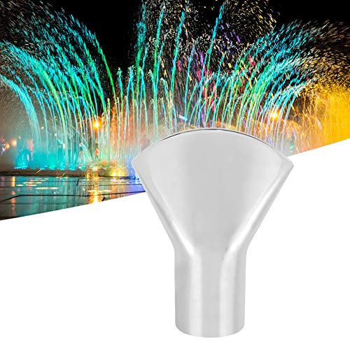 Akozon Ugello a Getto Direzionale per Fontana Spa per Piscina - Testa di Spruzzo Filettata con Caratteristica 'Acqua a Forma di Ventaglio, Confezione Personalizzata Disponibile (1