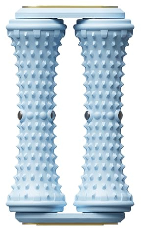Rouleau de massage des pieds – Rouleau pour fasciite plantaire | Bâton de rouleau musculaire | Déclencheur de tissus profonds | Rouleau portable à picots pour athlète, récupération, gym, relaxation