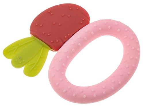 HANABASS Silicone Teething Sticks and Teething Gels for Relief Designed as Carrot Toys for Boys and Girls Safe and Environmental Friendly
