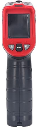Haofy Industrial Digital Infrared Thermometer High Accuracy Alarm Function for Industrial Use ABS Black 1 Pc
