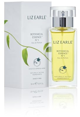 Liz Earle Botanical Essence No.1 EDP, 50ml | Crafted with over 96% naturally derived ingredients, blends notes of Italian bergamot, Damask rose, and spicy patchouli.