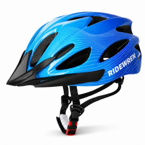 Kids Bike Helmet, Kids Helmet for Boys and Girls Ages 3-14, Adjustable Fit 50-59cm for Cycling, Scooter Riding and Skating with Removable Visor