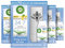 Airwick Essential Oils Freshmatic Air Freshener, Autospray Kit - Gadget & Refill, Crisp Linen & Lilac (4 Refills X 250ml)