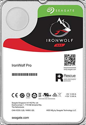 Seagate IronWolf Pro ST12000NE0008 - Disco Duro Interno (12 TB, 8,9 cm/3,5, SATA III)