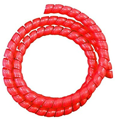 LIANYG Heat Shrink Tubing 8mm 2m Line Organizer Pipe Protection Spiral Wrap Winding Cable Wire Protector Cover Tube Heat Shrink Tube (Color : Red)