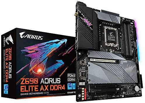 Gigabyte Z690 AORUS Elite AX (Sockel 1700/Z690/DDR5/S-ATA 600/ATX)