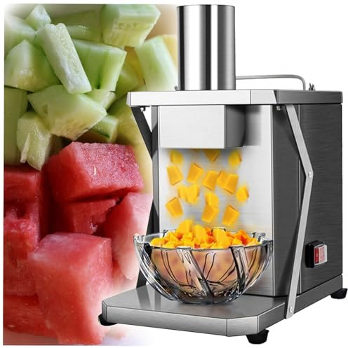 MKYOKO Cortadora de Verduras en Dados Cortadora de Frutas en Dados Cortadora de Cebolla Cortadora de Patatas Fritas Juliana Cortadora de Verduras de Acero Inoxidable