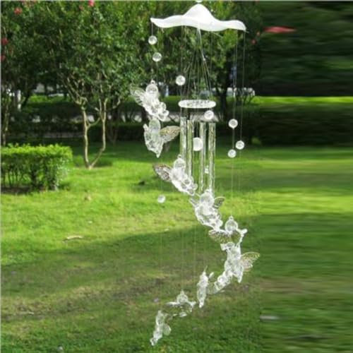 Angel Fairy Wind Chimes, Indoor Outdoor Garden Ornament,for Home,Garden,Yard, Hanging Decoration