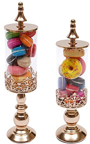 Set di 4 scaffali/ciotole, che possono essere riempite con caramelle, scatole di presentazione per torte, tavolo, base decorativa, per matrimonio