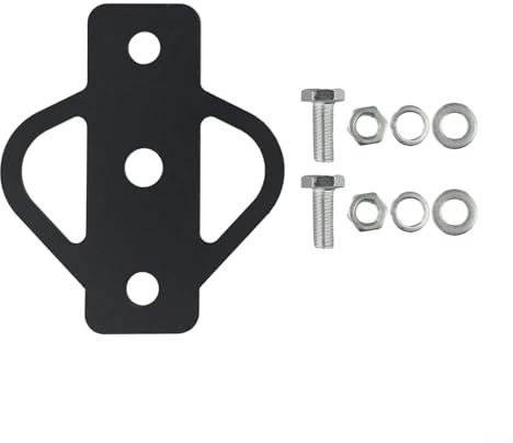 Gettimore Gancio di traino a 3 vie, gancio di traino in acciaio per tosaerba, trattore, cortile, camion, gancio di traino con bulloni, resistente, 40,6 x 15,1 x 5,1 cm