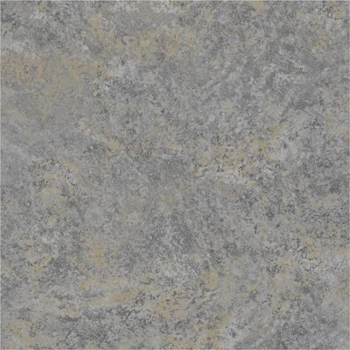 Ugépa Venezia M66719 Papier peint intissé Gris pierre/béton 10,05 x 0,53 m