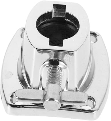 LOLIPPYY Soporte para Platillos de Caja y Bombo de Metal Plata con Regulación Adaptable y Base Estable para Batería en Diversos Escenarios Profesionales