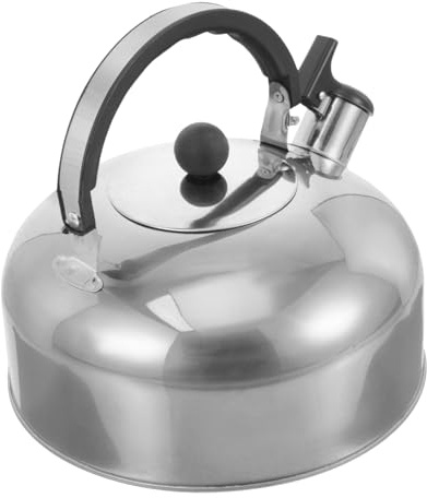BAZEITFLOW Hervidor De Acero Inoxidable Tetera Silbante Para Estufa Hervidor De Agua Material De Acero Inoxidable Para Cocina