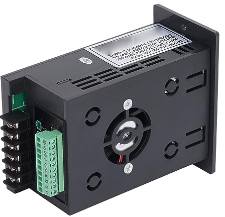 Naroote Variateur de Fréquence 750W 4A, Rapide Installer Convertisseur Monophasé en Triphasé, Entrée 1PH 176‑264V Sortie 3PH 0‑220V Onduleur VFD avec Contrôle Multiple pour Moteurs