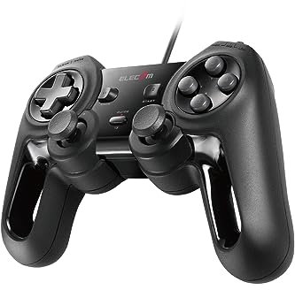 Elecom JC-U4013SBK Gamepad Nero periferica di gioco