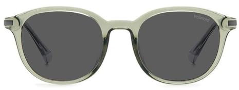 Polaroid Pld 4148/g/s/x 8YW/M9 GREEN GREY Sunglasses Unisex Polycarbonate, Standard, 50