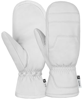 Reusch Sense Mitten Manoplas para Hombre, Blanco, 9 Unisex Adulto