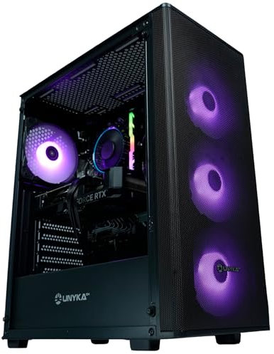 Epical-Q Ordenador sobremesa Gaming Toink Plus Intel Core i5 12400F, 32GB, 1TB SSD NVME, RTX 3050 + Windows 11 Pro