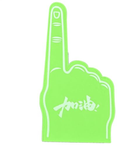 Foam Finger Giant Cheerfinger – Cheerleading händer för sportfans – skum, jula händerna med pekfingrar, bästa sporttillbehör för att jula fotboll- och hockeyspel