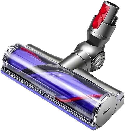 Quick-Release Motorhead Cleaner Replacement Head for Dyson V7 V8 V10 V11 | Direct Drive Brush Attachment for Hardwood Floor & Carpets, Compatible with SV10 SV11 SV12 SV14 967483-04