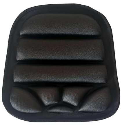 NiuLumea Motorradkissen mit Anti-Rutsch-Design und stoßdämpfendem Gel für verbesserten Fahrkomfort, für Schwarz