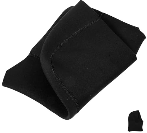 Homoyoyo Cuffia da Immersione in Neoprene Nera 3mm per Donna e Uomo, Calda ed Elegante, Protegge i Chioma Buona Flessibilità, per Festa Estiva e Nuoto