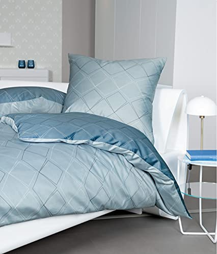 Janine Design Mako-Satin Bettwäsche J.D. 87053-02 1 Bettbezug 155 x 200 cm + 1 Kissenbezug 80 x 80 cm
