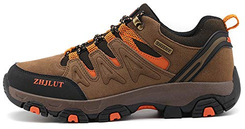 BOTEMAN Zapatillas de Senderismo para Mujer Zapatillas de Trekking para Hombre Botas de Montaña Transpirable Antideslizante Al Aire Libre Zapatillas de Deporte Unisex Calzado de Trekking