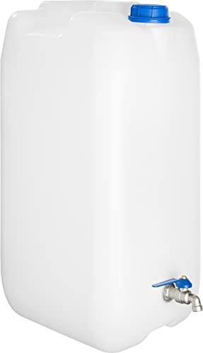 POKM Toolsmarket GmbH Wasserbehälter Hahn Trinkwasserkanister Kanister BPA-frei Wasserkanister Behälter 30l