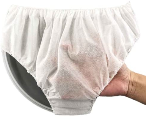 Lot de 50 culottes jetables en tissu non tissé respirant pour spa, voyage, salon de beauté