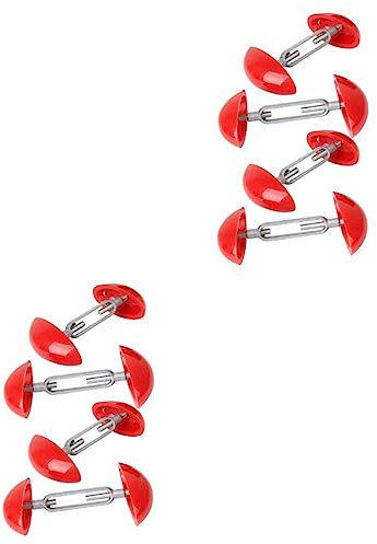 Beaupretty 8stücke Mini Schuhdehner Verstellbare Schuhspanner Für Stiefel Und Schuhe Halter Für Schuhform Langlebiges Material Rot