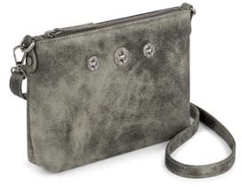 Nübler Tasche Damen - Trachtentasche, moderne bayrische Tracht, Handtasche Josphine Grafit, Größe:0