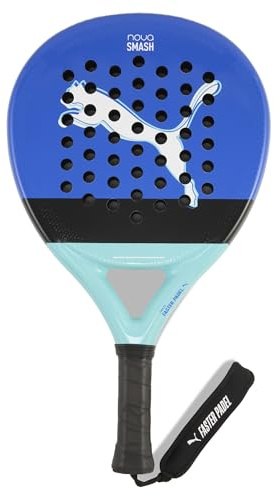 PUMA Erwachsene NOVA Padel Smash Padelschläger OneSize, Vivid Blue Black Safe Lake White
