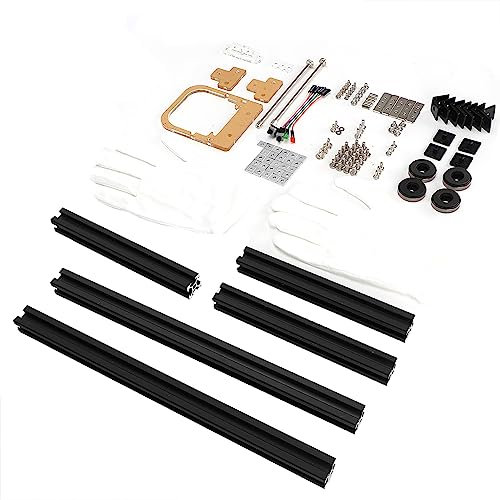 Boîtier d'ordinateur à Cadre, Alliage d'aluminium 20x20 avec de Bonnes Performances de Dissipation Thermique, Boîtier de PC de Jeu pour ITX