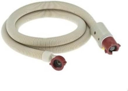 Aquastop Schlauch für Waschmaschine Geschirrspüler inkl. Sicherheitsventil + Schmutzsieb, 3/4 Zoll Gewinde max. 90°C, Sicherheitszulaufschlauch, Zulaufschlauch Aquastopschlauch 1,5 m