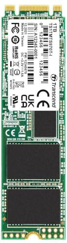 Transcend 1TB Interne M.2 SATA SSD 2280 TS1TMTS970TI-VS1