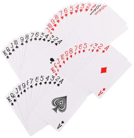 VICASKY Robuste Blankokarten 9x6,5cm Für Sublimationsdruck Leere Spielkarten Für Selbstgemacht Kartenspiele Und Gesellige Anlässe