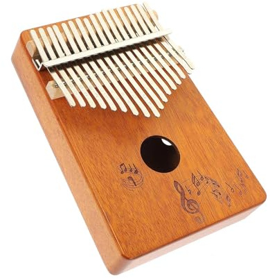 Erwachsene Kalimba Diese Kalimba Mit 17 Tönen Ist Ein Tragbares Langlebiges Instrument Das Sich Perfekt Für Anfänger Eignet.