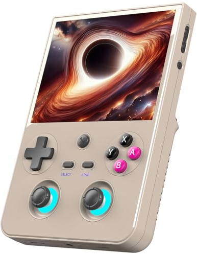 RG477V Dimensity 8300 Android14 sSystem 4.7-inch Touch Handheld Game Console WiFi/Bluetooth Hall Joystick RGB Light 5500mah (RG477V Gray-New)